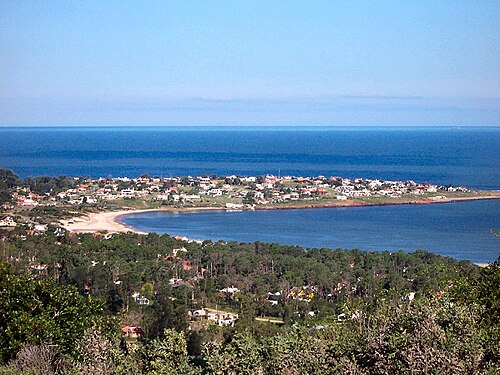 Paisaje de Punta Colorada, Maldonado